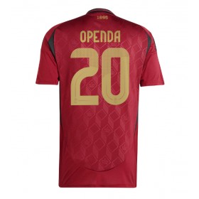 Belgien Lois Openda #20 Heimtrikot EM 2024 Kurzarm